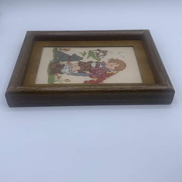 M.I. Hummel Not For You Matted Cross Stitch Picture - Picture 6 of 6